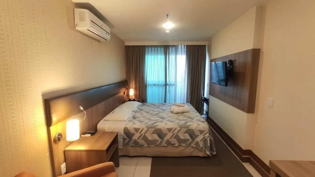 A813 Flat Particular Setor Hoteleiro Wi-Fi E Piscina Brasília